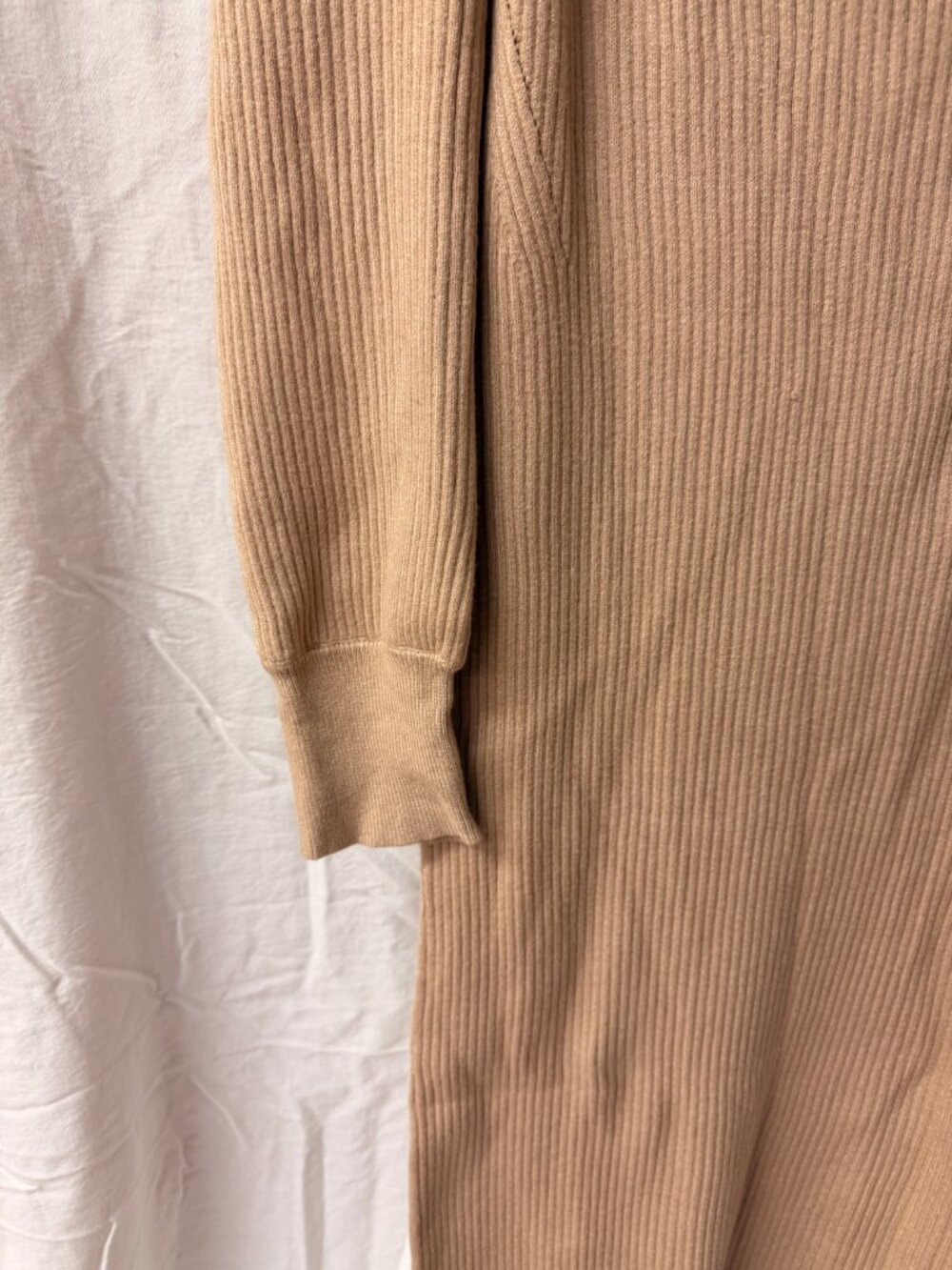 Charles Henry Square Neck Tie Back Puff Long Sleeve Sweater Dress NWT XL - Picture 3 of 9